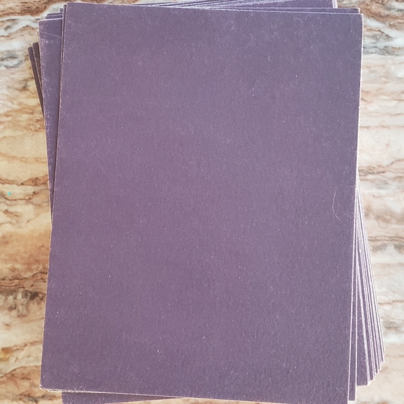 54 Eggplant/Purple Floral Garden Foil- Pressed RSVP Cards By July 12 from Minted - Picture 4 of 4